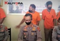 Empat Pengedar dan Pecandu Narkotika Diciduk Resmob Polsek Ternate Utara (foto: Riko/Haliyora.com)
