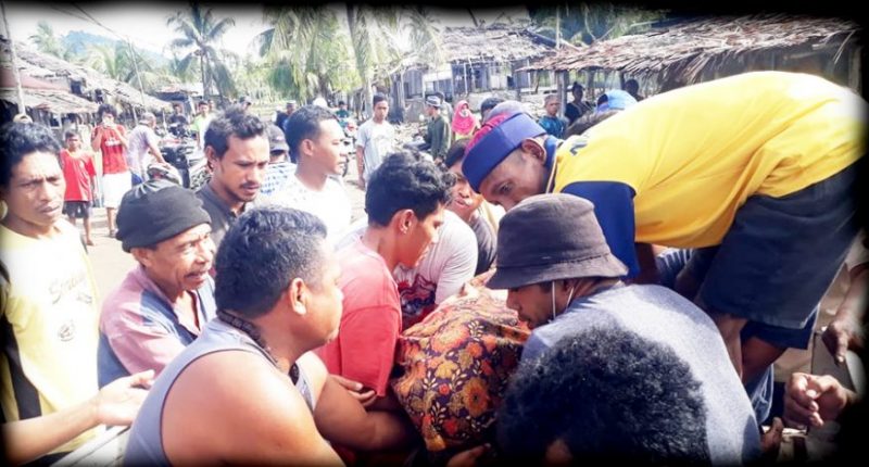 Sosok mayat lelaki ditemukan warga terdampar di pantai, kelurahan Payahe, Kecamatan Oba