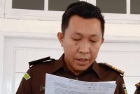 Kepala Seksi (Kasi) Intel Kejaksaan Negeri Pulau Taliabu, Yayan Alfian, SH