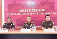 Press Release Kejari Morotai, Selasa (10/5).