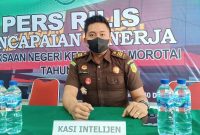 Kepala Seksi Intelijen (Kasi Intel) Kejari Morotai, Erly Andika Wurara