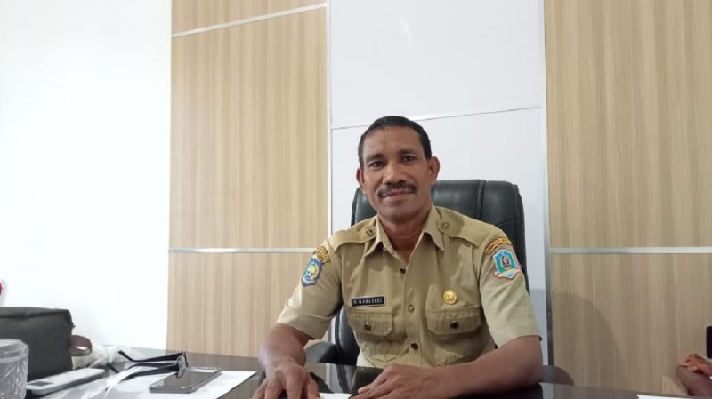 Kepala Dinas Perindagkop dan UKM Kabupaten Pulau Morotai, Nasrun Mahasari 