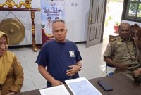 Rapat di internal Disperindagkop dan Satpol PP terkait pengosongan 2 Rumah Makan Jojobo
