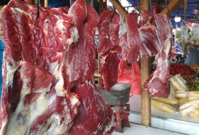 
					Harga Daging Sapi Mulai Naik di Pasar Basanohi Sanana