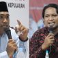 Anggota Bawaslu Provinsi Malut, Ikbal Ali dan Direktur Lembaga Studi Pemilu dan Demokrasi (LSPD) Malut, Alfajri A Rahman