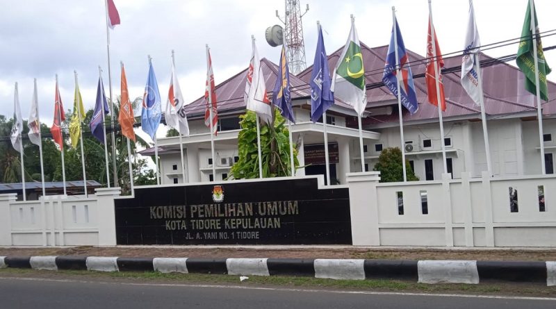 Kantor Komisi Pemilihan Umumu (KPU) Kota Tidore Kepulauan