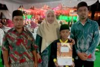 Nasrul Anas, Peraih juara I Tilawatil Qur'an putra tingkat anak-anak perwakilan dari Halut