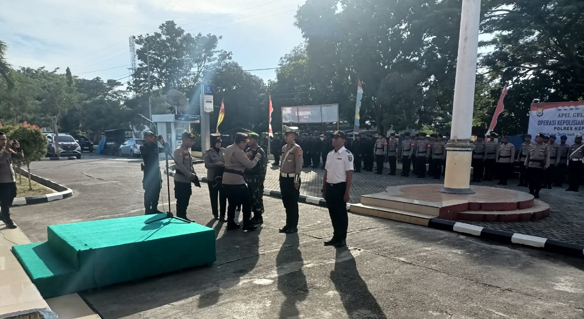 Gelar Operasi Patuh Kie Raha 2023, Ini Pesan Wakapolres Sula