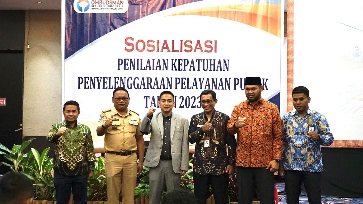 Kepatuhan dan Standar Pelayanan Publik, Pemprov Malut Berada di Zona Kuning