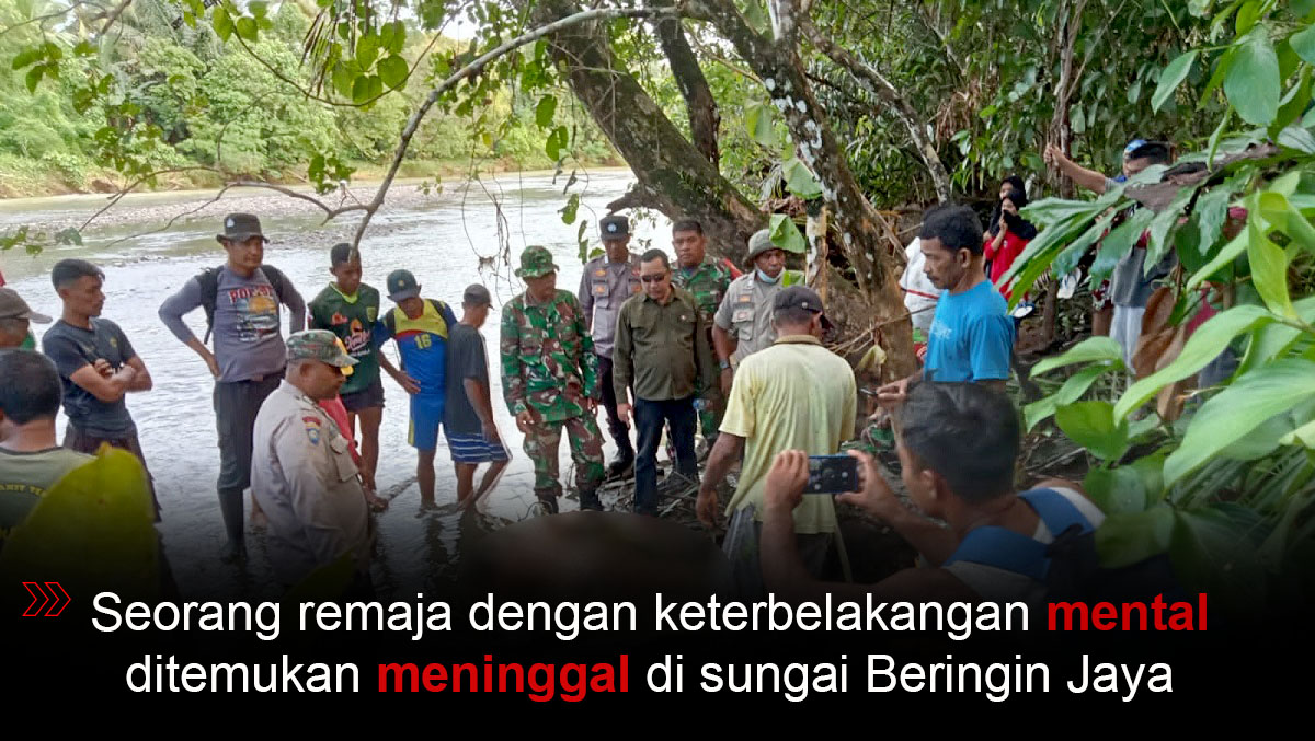 Remaja Gangguan Mental Ditemukan Meninggal di Sungai, Polisi Ungkap Penyebabnya