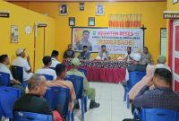 Anggota DPRD Kabupaten Kepulauan Sula, Ramli Sade melakukan reses di Desa Mangon, Kecamatan Sanana pada Selasa (5/9/2023)