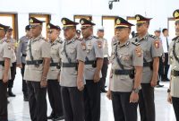 Sebelas (11) perwira polisi di Polresta Tidore Kepulauan (Tikep) Polda Maluku Utara dimutasikan
