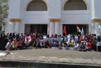 Aksi Solidaritas Peduli Palestina (SPP) di Kabupaten Kepulauan Sula menggelar penggalangan dana