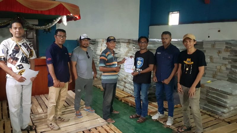 Komisi Pemilihan Umum KPU Kota Tidore Kepulauan (Tikep) telah menerima 1.881 kotak suara untuk logistik Pemilihan Umum