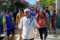 Calon Anggota DPD RI Sarka Eladjouw Turun Kampanye di Desa-desa