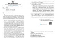 Surat BKN yang diterbitkan kepada Plt Gubrnur Maluku Utara tanggal 23 Januari 2024