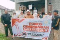 Calon Anggota DPD RI Nomor Urut 15 Sarka Eladjouw turun menyapa warga di Halmahera Utara