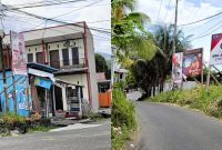 Masih ada APK yang bertebaran di sudut Kota Ternate tepatnya di Kecamatan Ternate Utara. Foto ini diambil pada Minggu (11/2) sore tadi. (foto/jpprmalut)
