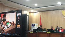 Sidang kasus dugaan suap mantan Gubernur Malut, AGK dengan terdakwa Stevi Thomas yang digelar PN Tipikor Ternate, Rabu (17/4/2024).