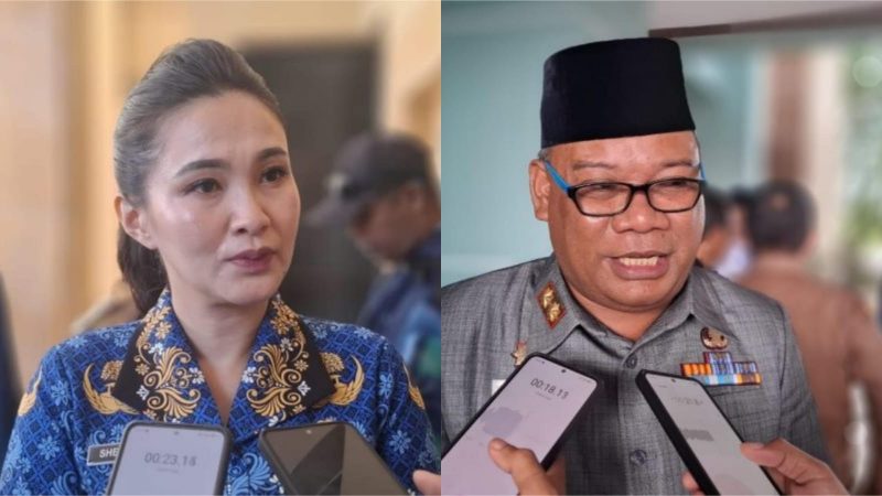 Gubernur Sherly Tjoanda dan Sekprov Samsuddin A. Kadir