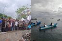 Penyerahan armada tangkap nelayan disaksikan langsung Wakil Gubernur Malut Sarbin Sehe, Senin (6/10/2025).